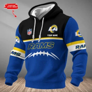 Los Angeles Rams Personalized Waffle Hoodie AMCCLG001586