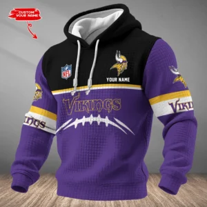 Minnesota Vikings Personalized Waffle Hoodie AMCCLG001592