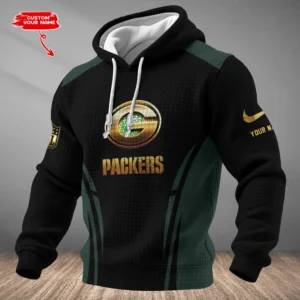 Green Bay Packers Personalized Waffle Hoodie AMCCLG001566