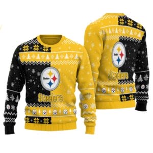 Pittsburgh Steelers Personalized Ugly Christmas Sweater AMCCLG001854