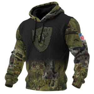 Las Vegas Raiders Personalized Waffle Hoodie AMCCLG001712