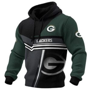 Green Bay Packers Personalized Waffle Hoodie AMCCLG001703