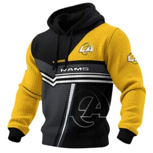 Los Angeles Rams Personalized Waffle Hoodie AMCCLG001716