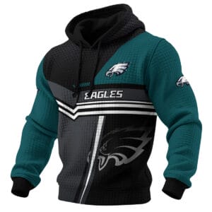 Philadelphia Eagles Personalized Waffle Hoodie AMCCLG001731