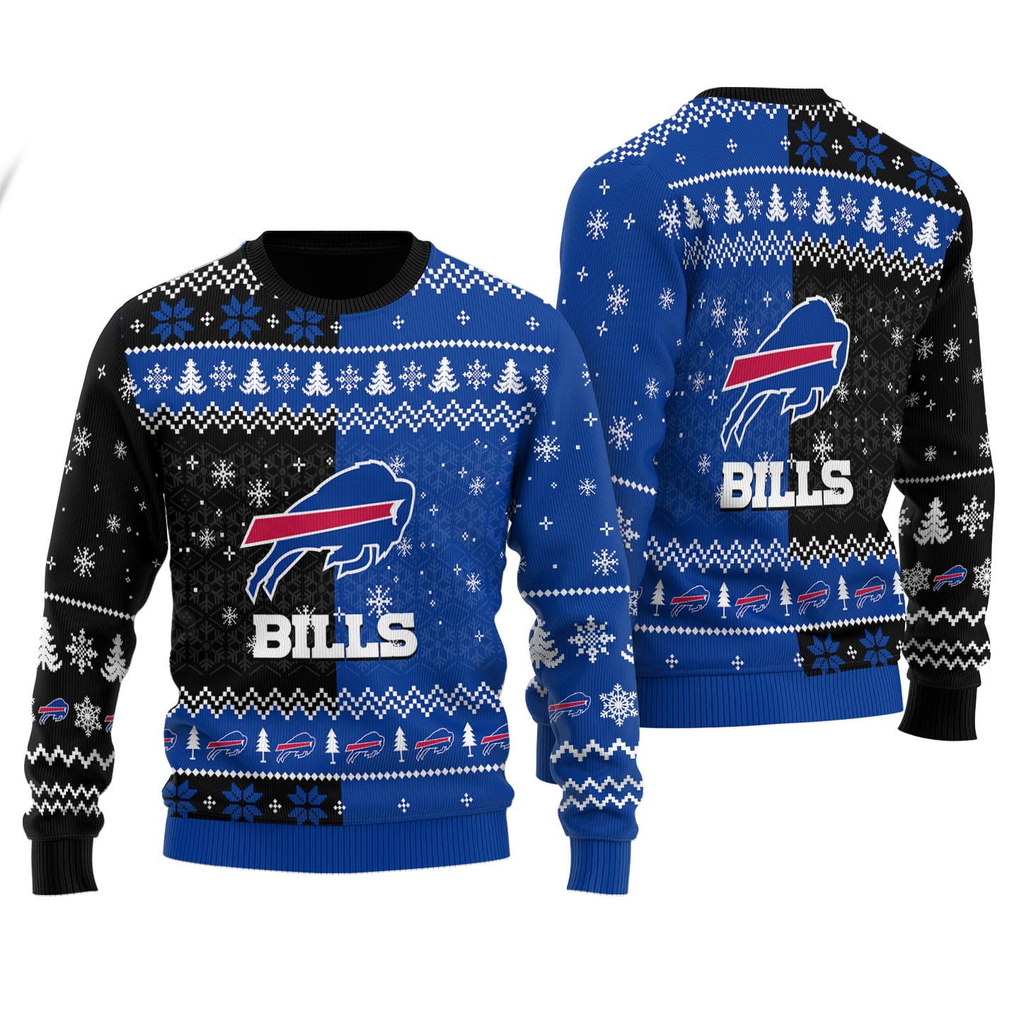 Buffalo Bills Personalized Ugly Christmas Sweater AMCCLG001786