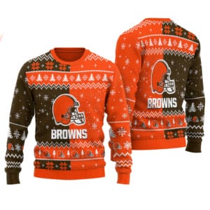 Cleveland Browns Personalized Ugly Christmas Sweater AMCCLG001798