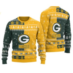 Green Bay Packers Personalized Ugly Christmas Sweater AMCCLG001810