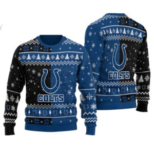 Indianapolis Colts Personalized Ugly Christmas Sweater AMCCLG001817