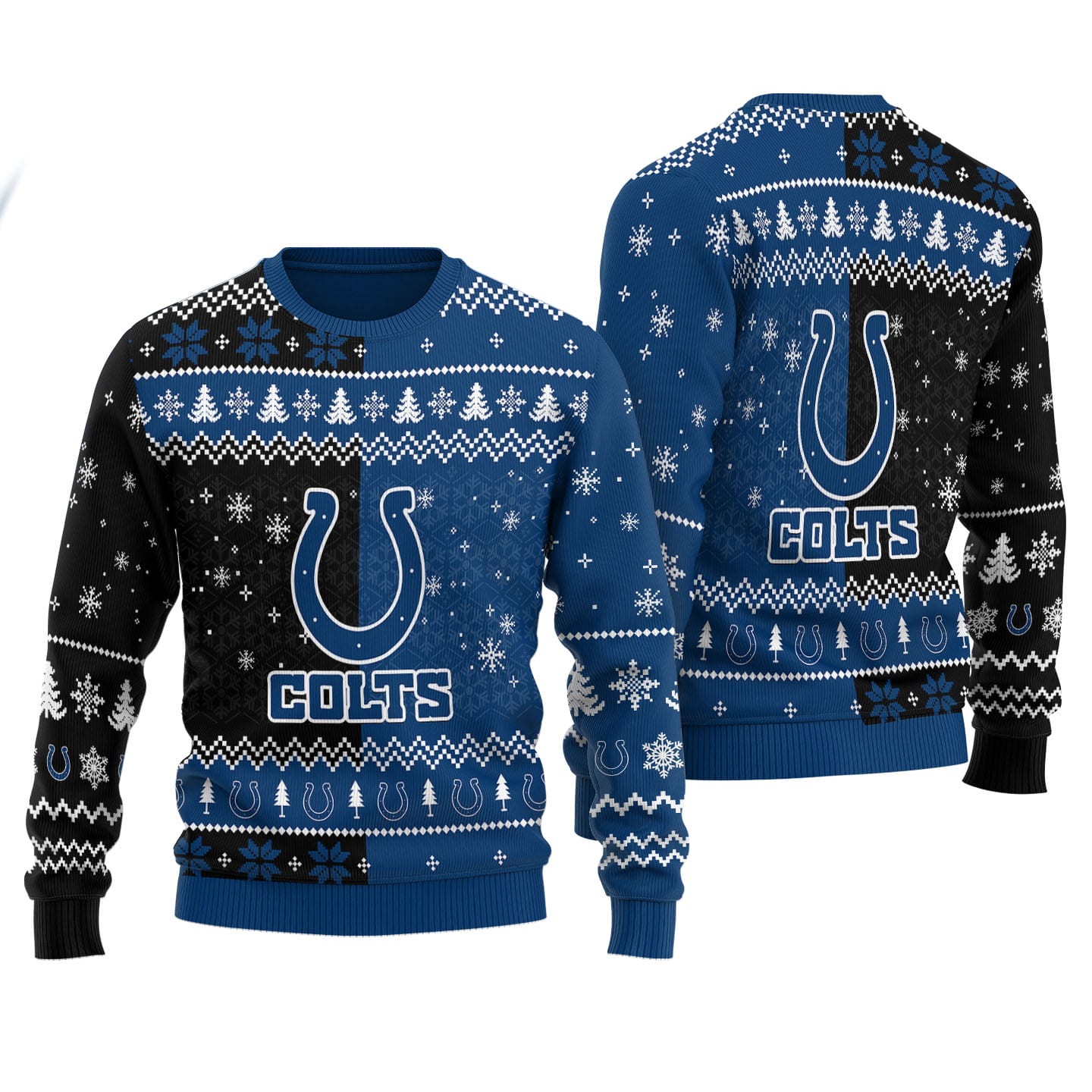 Indianapolis Colts Personalized Ugly Christmas Sweater AMCCLG001817