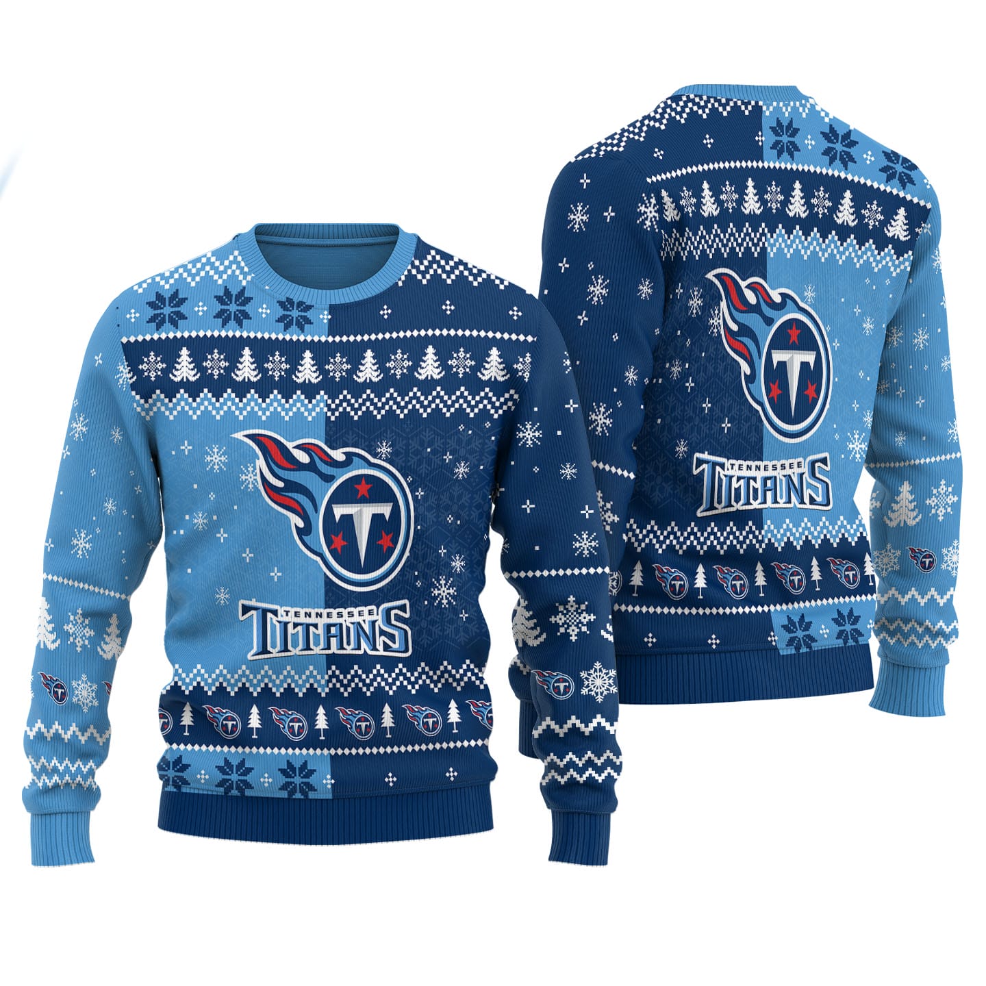 Tennessee Titans Personalized Ugly Christmas Sweater AMCCLG001868