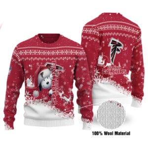 Atlanta Falcons Personalized Ugly Christmas Sweater AMCCLG001781