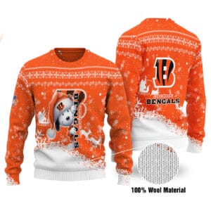 Cincinnati Bengals Personalized Ugly Christmas Sweater AMCCLG001796