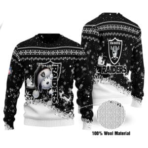 Las Vegas Raiders Personalized Ugly Christmas Sweater AMCCLG001827
