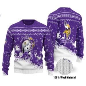 Minnesota Vikings Personalized Ugly Christmas Sweater AMCCLG001839