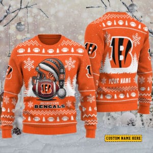 Cincinnati Bengals Personalized Ugly Christmas Sweater AMCCLG001797