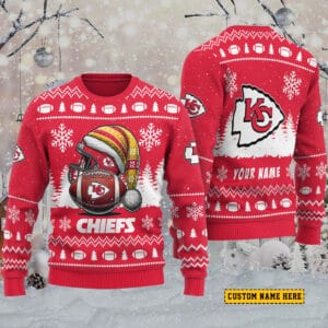 Kansas City Chiefs Personalized Ugly Christmas Sweater AMCCLG001824