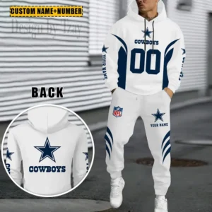 Dallas Cowboys Custom Any Name Combo Hoodie and Sweatpants AMCCLG002442