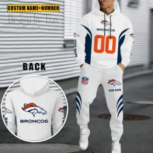 Denver Broncos Custom Any Name Combo Hoodie and Sweatpants AMCCLG002445