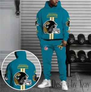 Jacksonville Jaguars Custom Any Name Combo Hoodie and Sweatpants AMCCLG002455