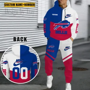 Buffalo Bills Custom Any Name Combo Hoodie and Sweatpants AMCCLG002431