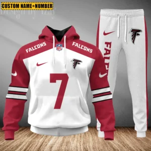 Atlanta Falcons Custom Any Name Combo Hoodie and Sweatpants AMCCLG002397