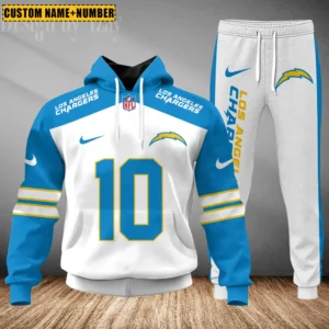 Los Angeles Chargers Custom Any Name Combo Hoodie and Sweatpants AMCCLG002413