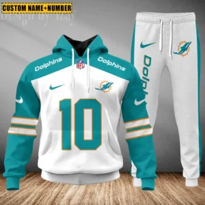 Miami Dolphins Custom Any Name Combo Hoodie and Sweatpants AMCCLG002415