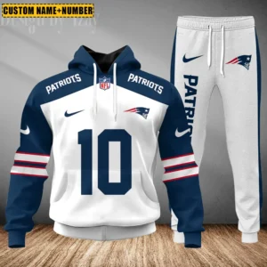 New England Patriots Custom Any Name Combo Hoodie and Sweatpants AMCCLG002467