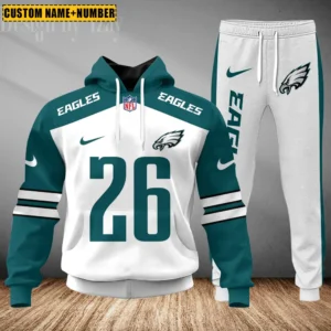 Philadelphia Eagles Custom Any Name Combo Hoodie and Sweatpants AMCCLG002421