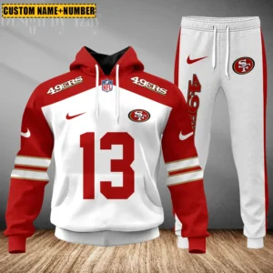 San Francisco 49ers Custom Any Name Combo Hoodie and Sweatpants AMCCLG002423