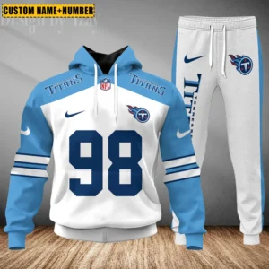 Tennessee Titans Custom Any Name Combo Hoodie and Sweatpants AMCCLG002426