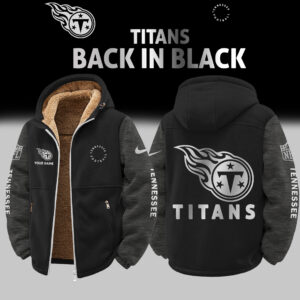 Tennessee Titans Customized Any Name Zip-Up Velvet Jacket Gift for Fans AMCCLG002511