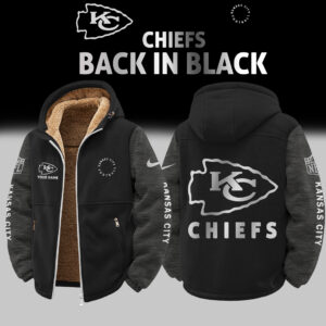 Kansas City Chiefs Customized Any Name Zip-Up Velvet Jacket Gift for Fans AMCCLG002519