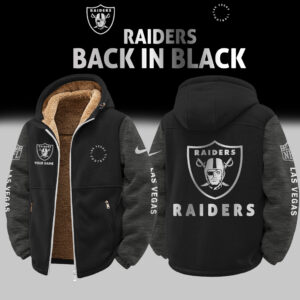 Las Vegas Raiders Customized Any Name Zip-Up Velvet Jacket Gift for Fans AMCCLG002515