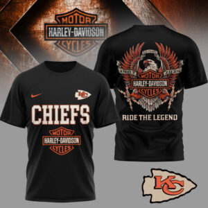 Kansas City Chiefs | Premium NFL 122 Year Harley Davidson 3D Shirt AMCCLG002486