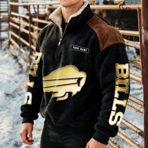 Buffalo Bills Premium Sherpa Sweatshirt Custom Any Name AMCCLG002255