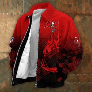 Tampa Bay Buccaneers Personalized Corduroy Bomber Jacket AMCCLG002164