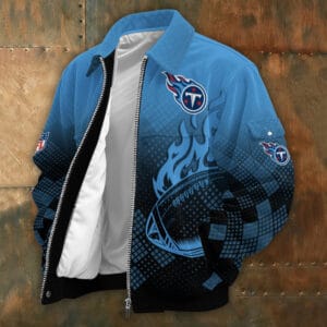 Tennessee Titans Personalized Corduroy Bomber Jacket AMCCLG002172