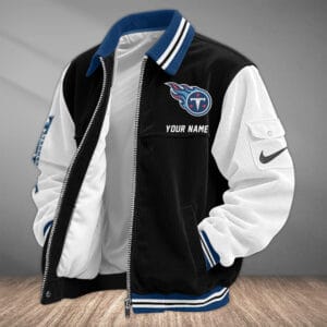 Tennessee Titans Personalized Corduroy Bomber Jacket AMCCLG002173