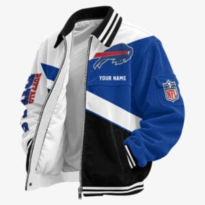 Buffalo Bills Personalized Corduroy Bomber Jacket AMCCLG001936