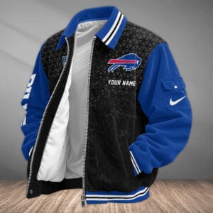 Buffalo Bills Personalized Corduroy Bomber Jacket AMCCLG001937