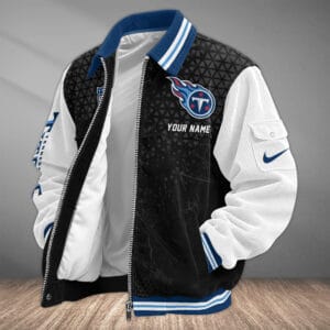 Tennessee Titans Personalized Corduroy Bomber Jacket AMCCLG002175