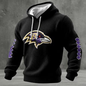 Baltimore Ravens Personalized Waffle Hoodie AMCCLG002189