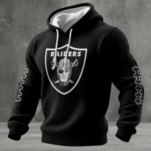 Las Vegas Raiders Personalized Waffle Hoodie AMCCLG002217