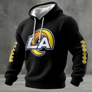 Los Angeles Rams Personalized Waffle Hoodie AMCCLG002221