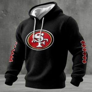 San Francisco 49ers Personalized Waffle Hoodie AMCCLG002239