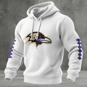 Baltimore Ravens Personalized Waffle Hoodie AMCCLG002190