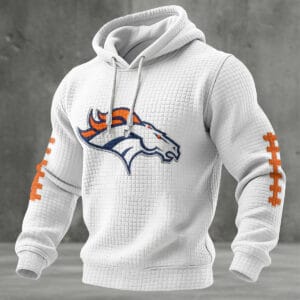 Denver Broncos Personalized Waffle Hoodie AMCCLG002204