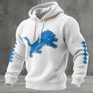 Detroit Lions Personalized Waffle Hoodie AMCCLG002206