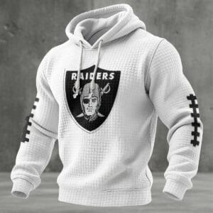 Las Vegas Raiders Personalized Waffle Hoodie AMCCLG002218